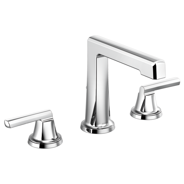 Brizo Levoir 1.5 GPM High Spout Widespread Bathroom Faucet with Pop-Up Drain Assembly Less Handles - Limited Lifetime Warranty