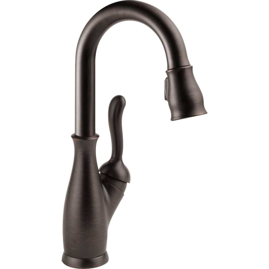 Delta Leland Pull-Down Spray Bar/Prep Faucet with Diamond Seal Technology, Touch Clean, and MagnaTite Docking Technology