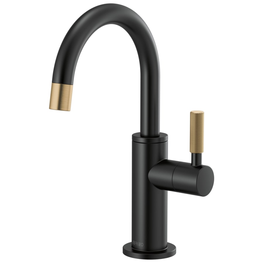 Brizo Litze 1.5 GPM Cold Only Water Dispenser Beverage Faucet with Arc Spout - RO Compatible