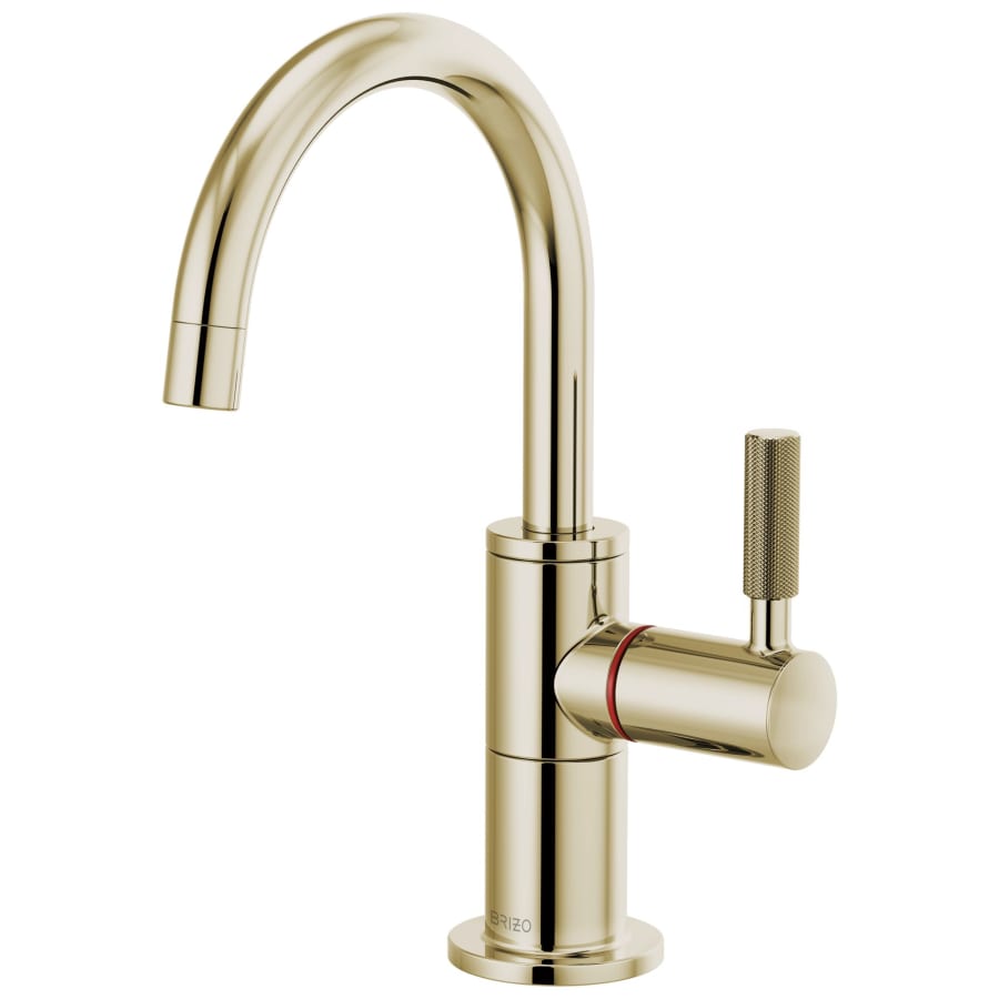 Brizo Litze 1.0 GPM Single Hole Instant Hot Faucet Water Dispenser with Arc Spout - Less Tank