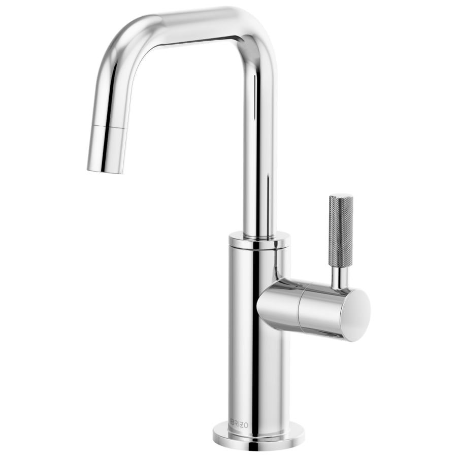 Brizo Litze 1.5 GPM Cold Only Water Dispenser Beverage Faucet with Square Spout - RO Compatible
