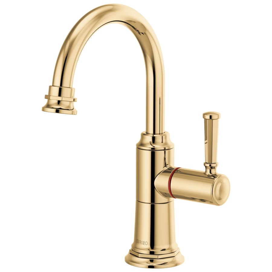 Brizo Rook 1.0 GPM Single Hole Instant Hot Faucet Water Dispenser with Arc Spout - Less Tank