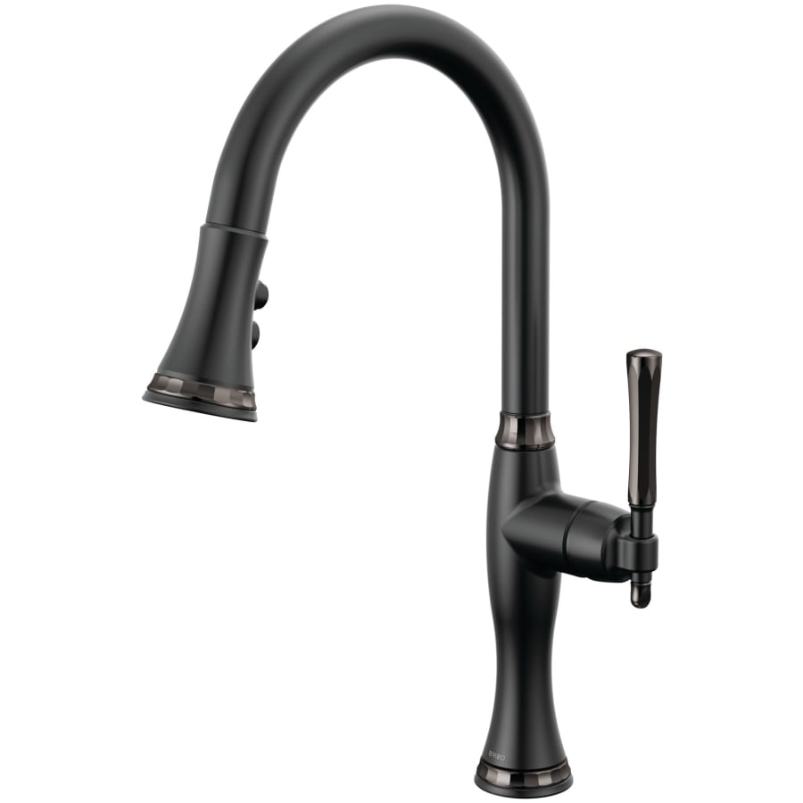 Brizo Tulham 1.8 GPM Single Hole Pull Down Kitchen Faucet with Magnetic Docking Spray Head