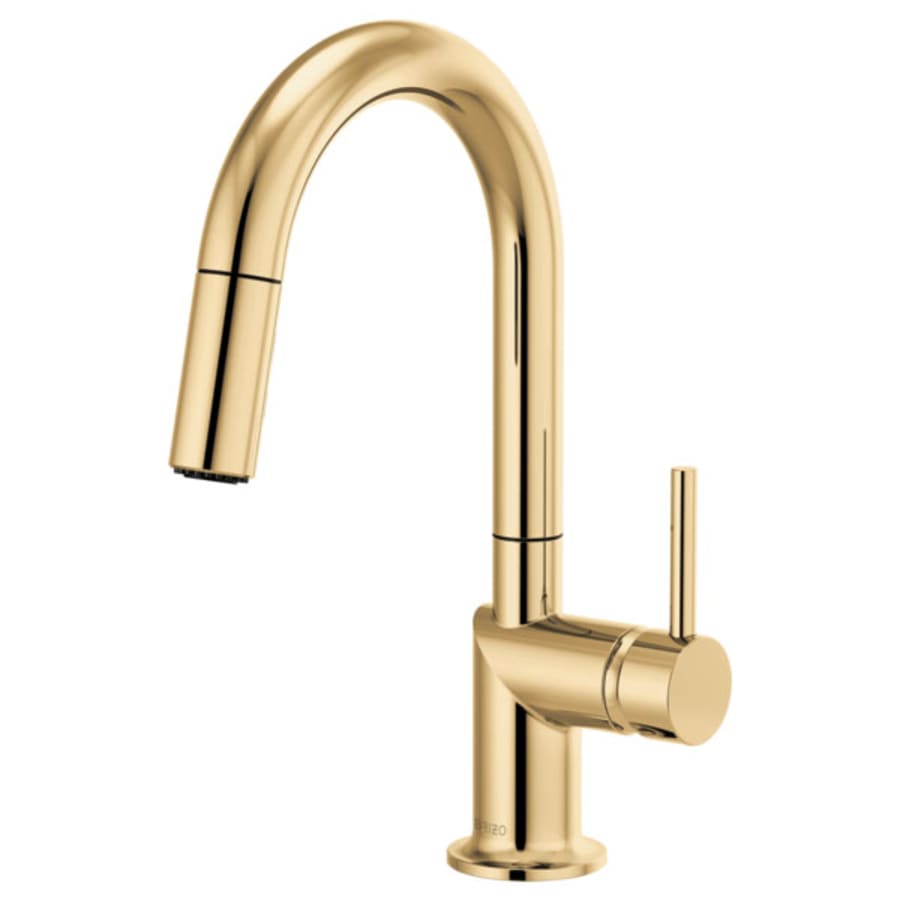 Brizo Odin 1.8 GPM Single Hole Pull Down Bar Faucet with Arc - Less Handle