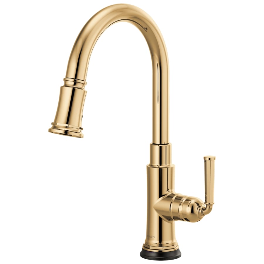 Brizo Rook 1.8 GPM Single Hole Pull Down Kitchen Faucet with MagneDock and SmartTouch - Limited Lifetime Warranty (5 Year on Electronic Parts)