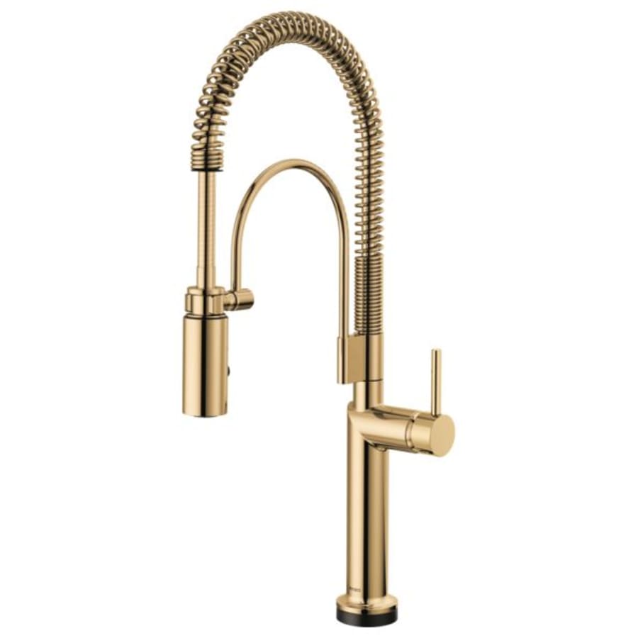 Brizo Odin 1.8 GPM Semi-Professional Kitchen Faucet with On/Off Touch Activation and Two-function Wand - Less Handle