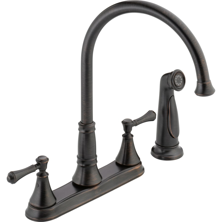 Delta Cassidy Kitchen Faucet with Side Spray - Includes Lifetime Warranty