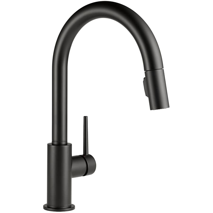 Delta Trinsic Pull-Down Kitchen Faucet with Magnetic Docking Spray Head - Includes Lifetime Warranty