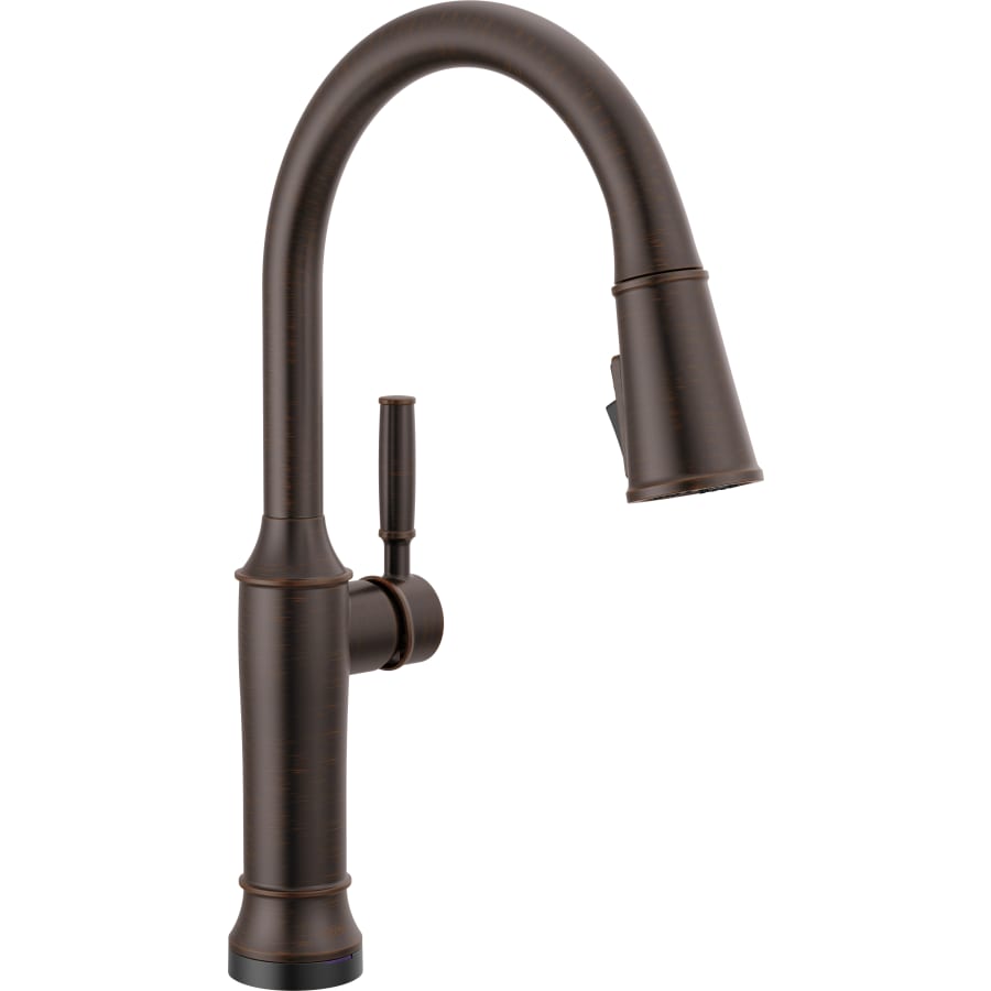 Delta Renaldi 1.8 GPM Single Hole Pull Down Touchless Kitchen Faucet with Touch2O Technology and Magnetic Docking Spray Head