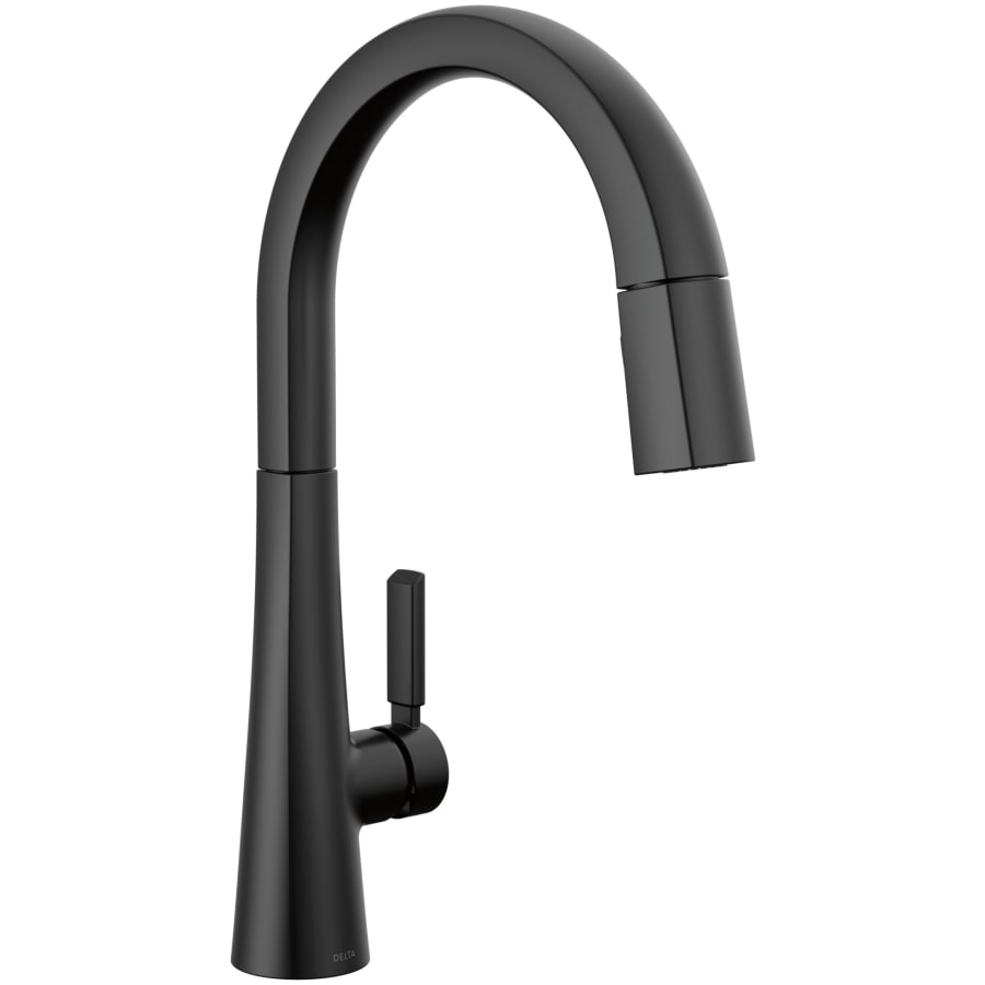 Delta Monrovia 1.8 GPM Deck Mounted Pull Down Kitchen Faucet with DIAMOND Seal, Touch-Clean, and MagnaTite Technologies