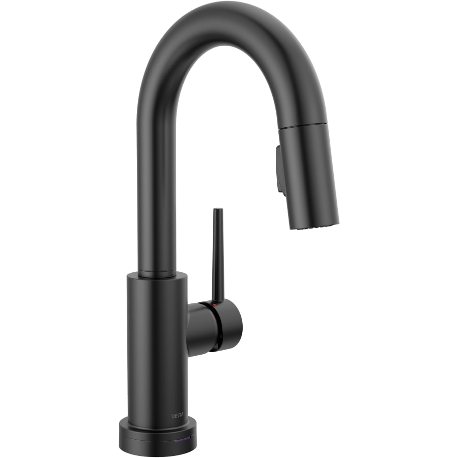 Delta Trinsic 1.8 GPM Single Hole Pull Down Touchless Bar Faucet with Touch2O Touch-Clean, MagnaTite Docking and Diamond Seal Cartridge Technologies