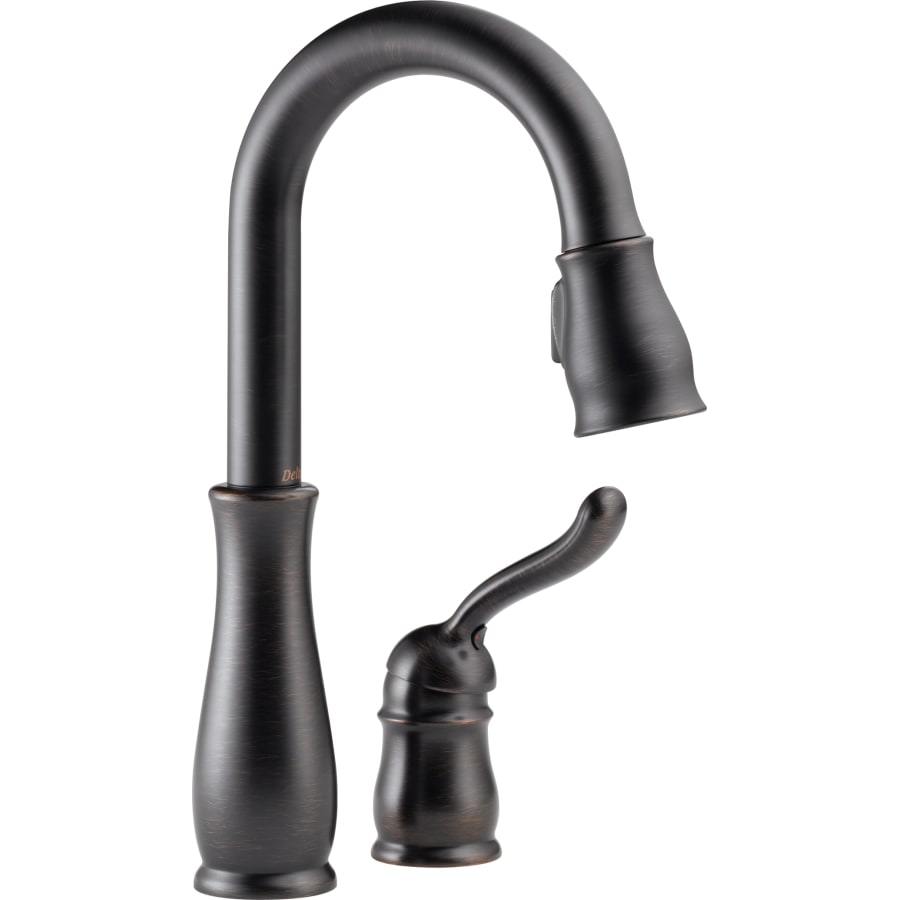 Delta Leland Pull-Down Bar/Prep Faucet with Magnetic Docking Spray Head - Includes Lifetime Warranty