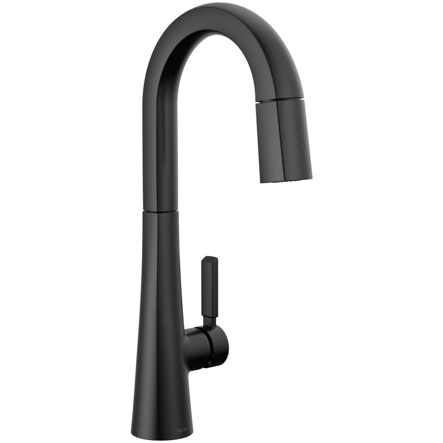 Delta Monrovia 1.8 GPM Single Hole Pull Down Bar/Prep Faucet with Magnetic Docking Spray Head - Limited Lifetime Warranty