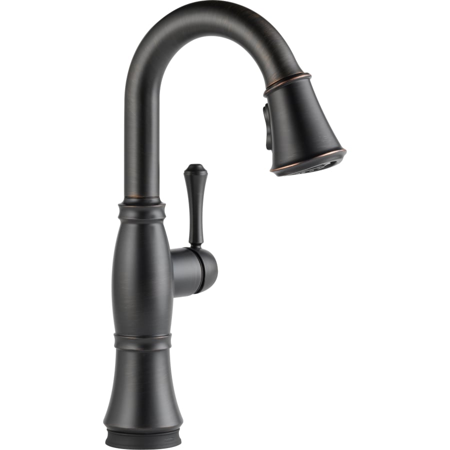 Delta Cassidy Pull-Down Bar/Prep Faucet with On/Off Touch Activation and Magnetic Docking Spray Head