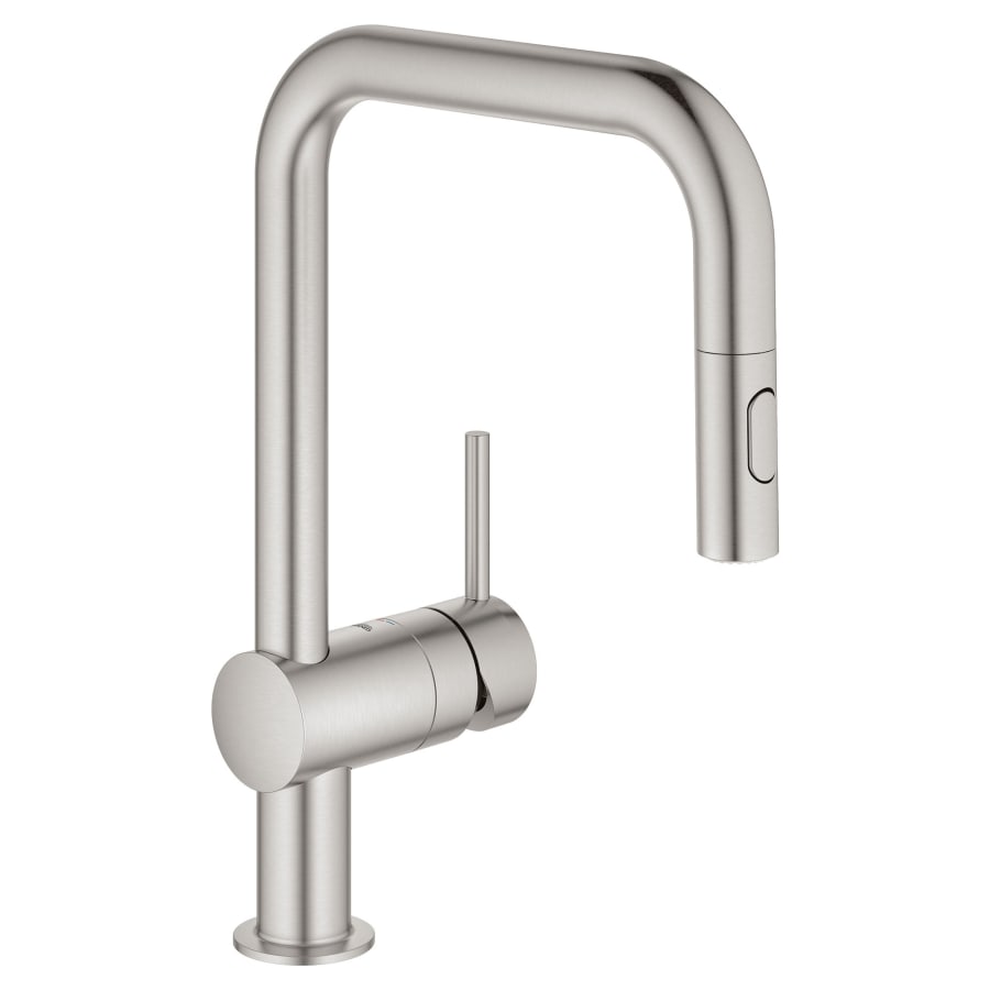 Grohe Minta 1.75 GPM Single Hole Pull Down Kitchen Faucet
