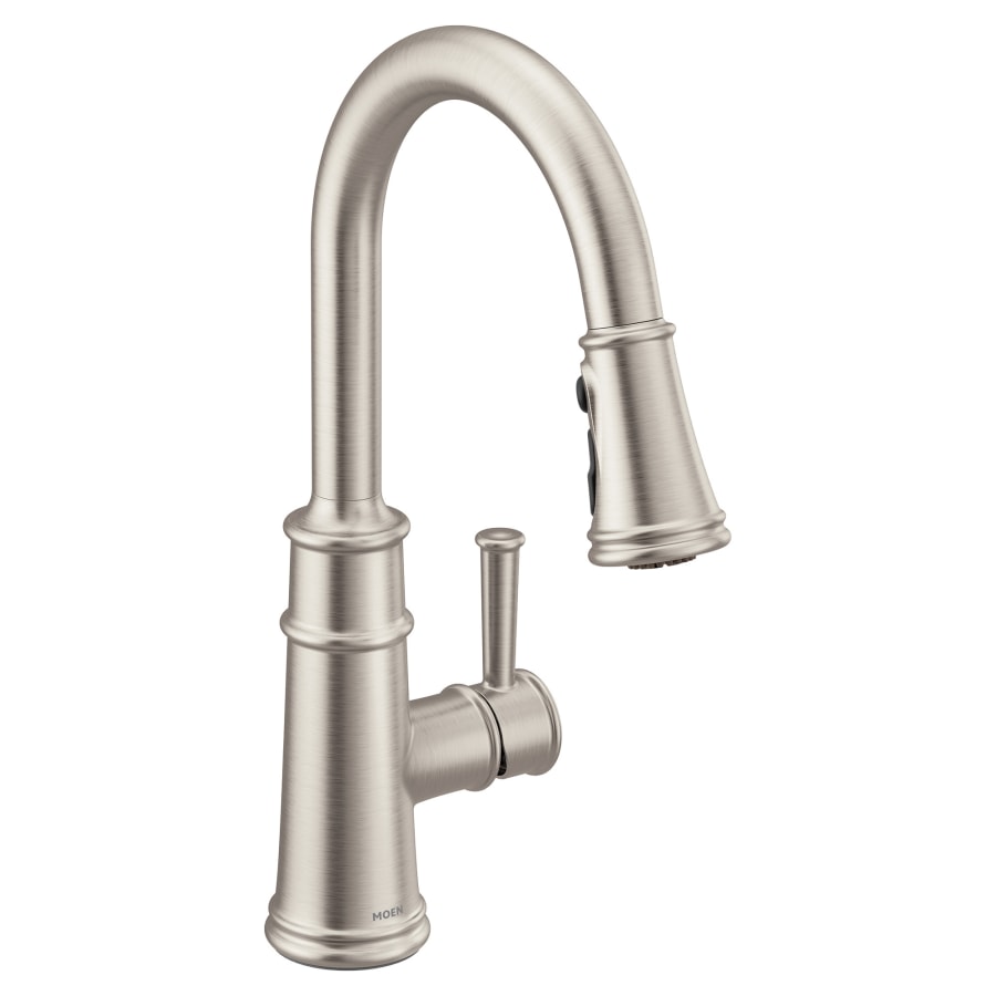 Moen Belfield 1.5 GPM One-Handle High Arc Pulldown Kitchen Faucet with PowerBoost Technology