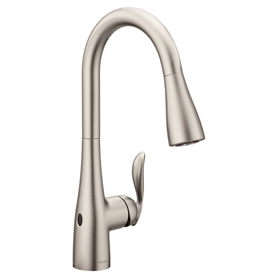 Moen Arbor Pull-Down High Arc Kitchen Faucet with MotionSense‚Ѣ, Power Clean‚Ѣ, and Reflex‚Ѣ Technology - Includes Escutcheon Plate