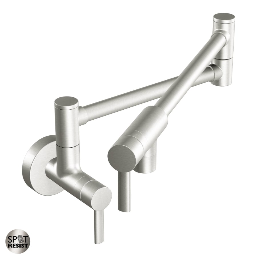 Moen 5.5 GPM Wall Mounted Double Handle Pot Filler
