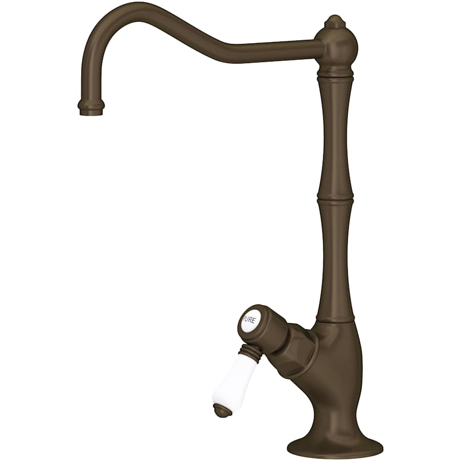 Rohl Acqui 0.5 GPM Cold Water Dispenser with Porcelain Lever Handle