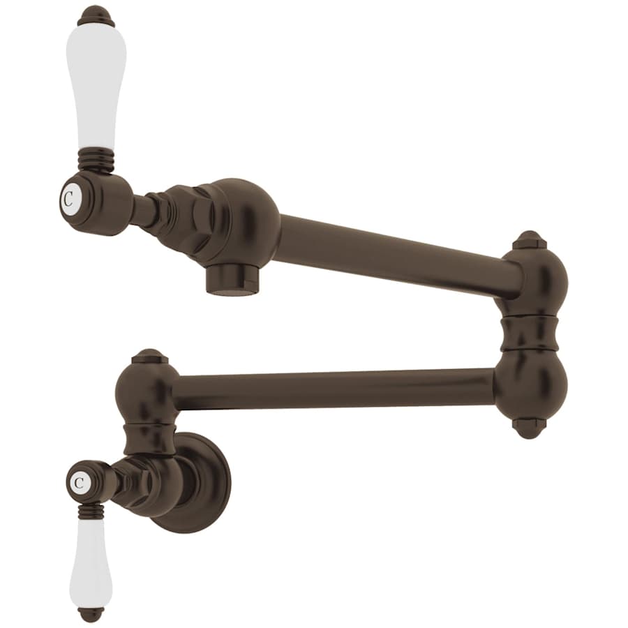 Rohl Italian Country Kitchen 1.5 GPM Wall Mounted Single Hole Pot Filler