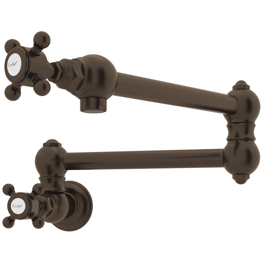 Rohl Italian Country Kitchen 1.5 GPM Wall Mounted Single Hole Pot Filler