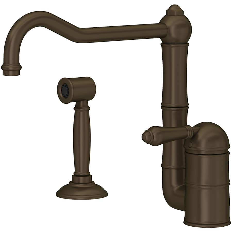 Rohl Acqui 1.5 GPM Single Hole Kitchen Faucet - Includes Side Spray