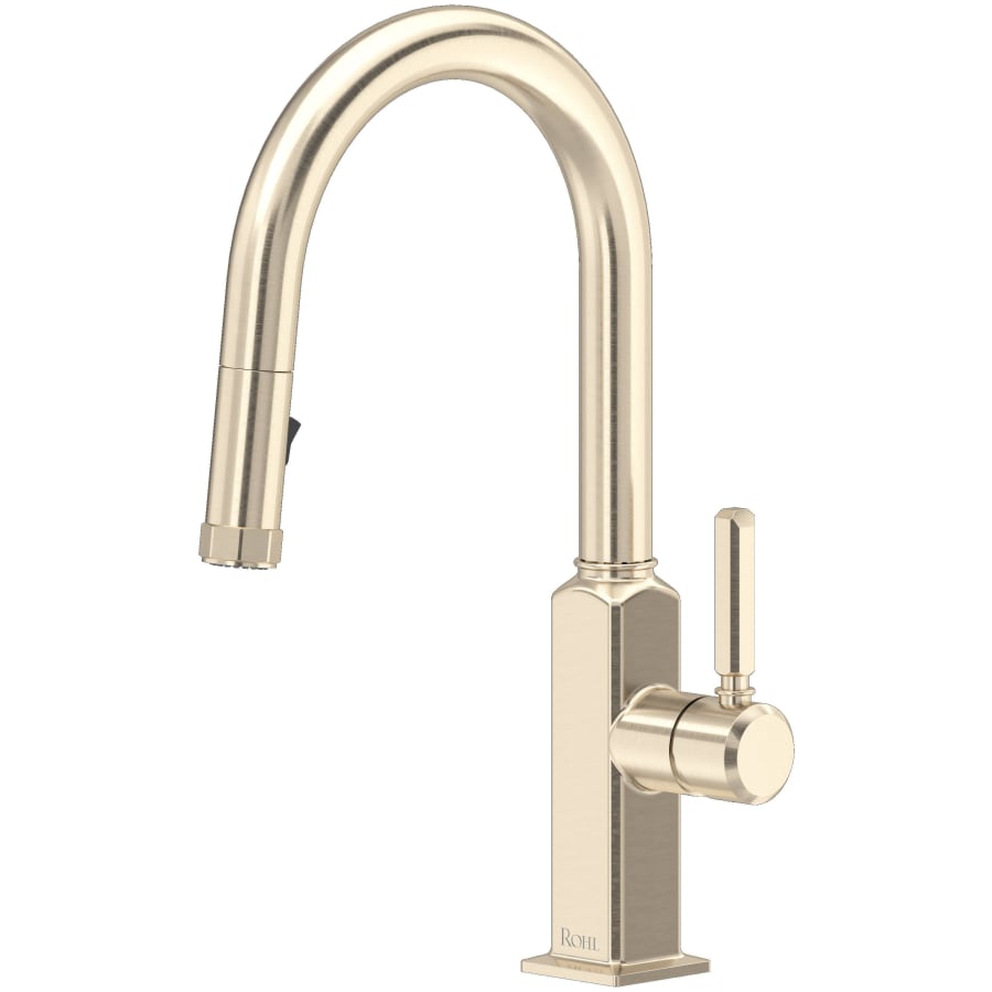 Rohl Apothecary 1.8 GPM Single Hole Pull Down Kitchen Faucet