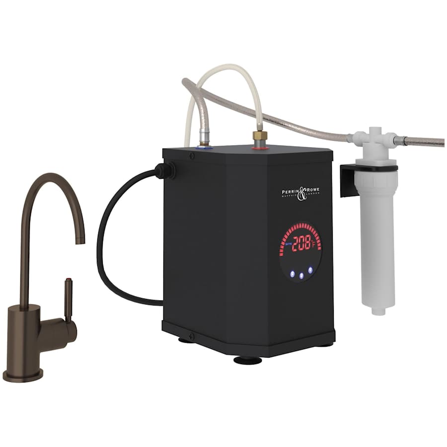 Rohl Lux 0.5 GPM Hot Water Dispenser with Hot Water Filter Tank