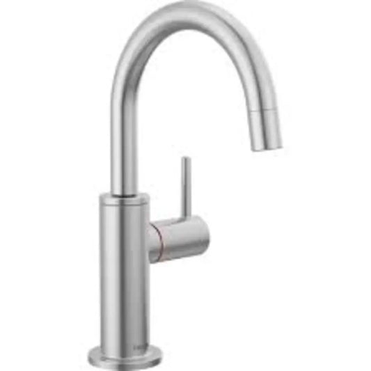 Delta Contemporary Round Instant Hot Water Dispenser - Less Tank