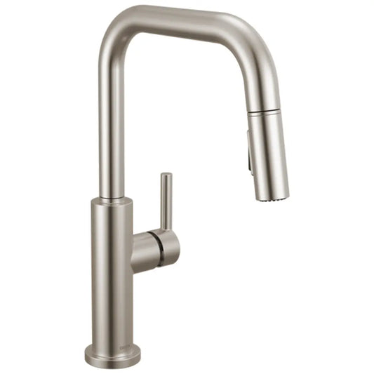 Delta Nicoli 1.8 GPM Single Hole Pull Down Kitchen Faucet - Includes Escutcheon