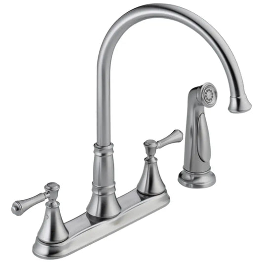 Delta Cassidy Kitchen Faucet with Side Spray - Includes Lifetime Warranty