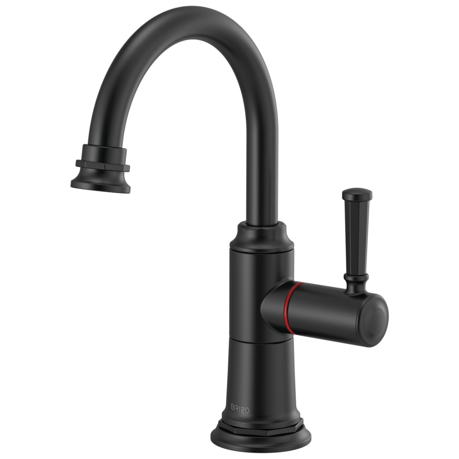 Brizo Rook 1.0 GPM Single Hole Instant Hot Faucet Water Dispenser with Arc Spout - Less Tank