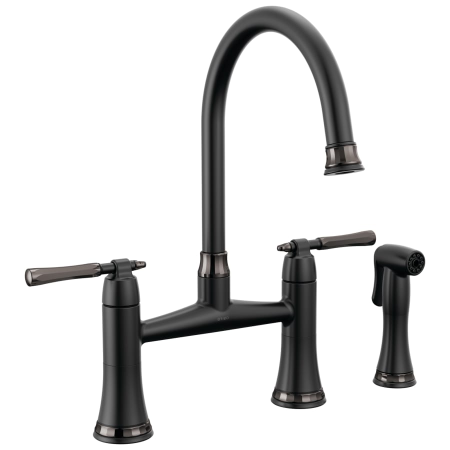 Brizo Tulham 1.8 GPM Bridge Kitchen Faucet with Side Spray