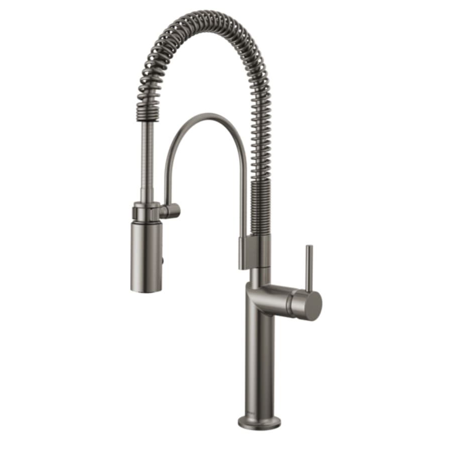 Brizo Odin 1.8 GPM Semi-Professional Kitchen Faucet with Two-function Wand - Less Handle