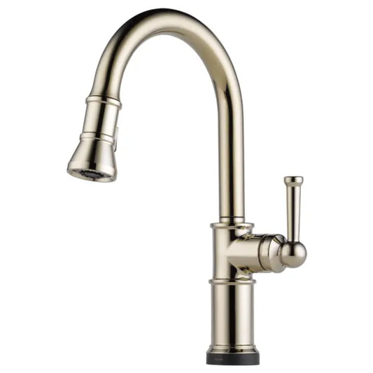 Brizo Artesso Pull-Down Kitchen Faucet with On/Off Touch Activation and Magnetic Docking Spray Head - Limited Lifetime Warranty (5 Year on Electronic Parts)