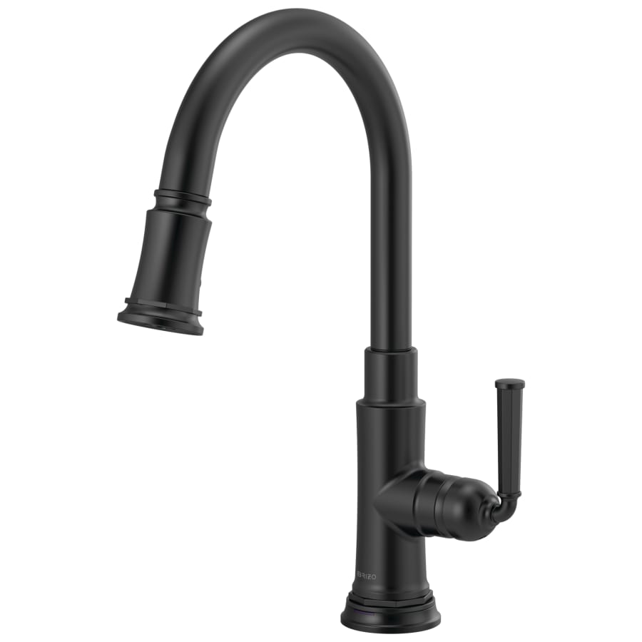 Brizo Rook 1.8 GPM Single Hole Pull Down Kitchen Faucet with MagneDock and SmartTouch - Limited Lifetime Warranty (5 Year on Electronic Parts)