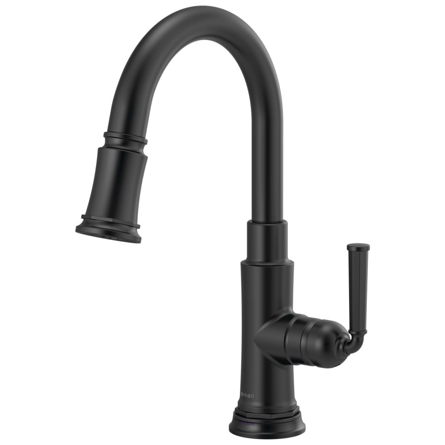 Brizo Rook 1.8 GPM Single Hole Pull Down Prep Kitchen Faucet with MagneDock and SmartTouch - Limited Lifetime Warranty (5 Year on Electronic Parts)