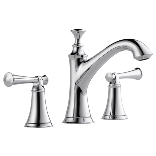 Brizo Baliza Widespread Bathroom Faucet with Pop-Up Drain Assembly Less Handles - Limited Lifetime Warranty