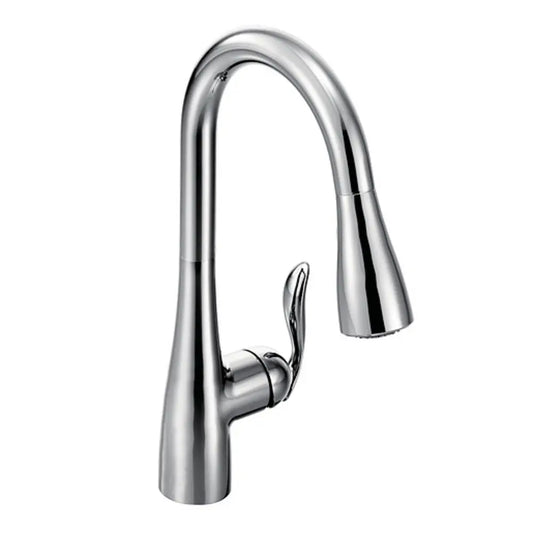 Moen Arbor Single Handle Pulldown Spray Kitchen Faucet with Reflex Technology