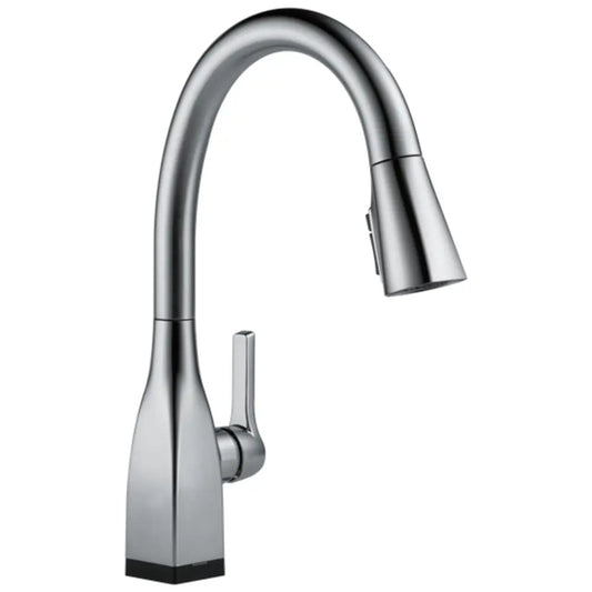Delta Mateo 1.8 GPM Single Hole Kitchen Faucet with Diamond Seal and Touch2O Technology
