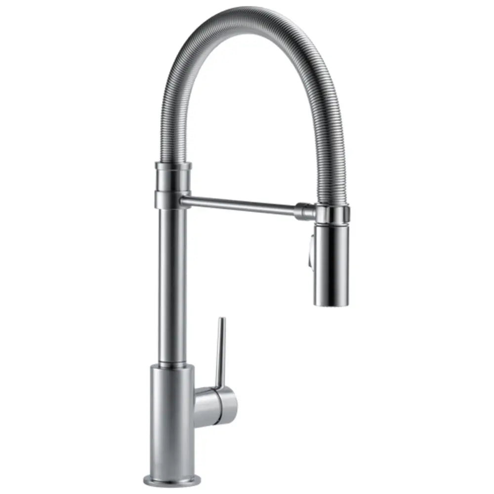 Delta Trinsic Pre-Rinse Pull-Down Kitchen Faucet with Magnetic Docking Spray Head - Limited Lifetime Warranty
