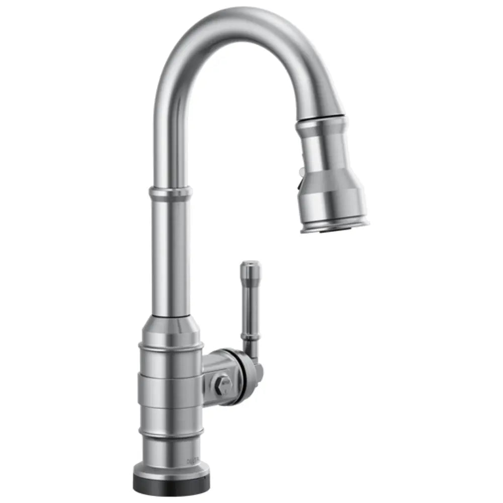 Delta Broderick 1.8 GPM Single Hole Pull Down Bar Faucet