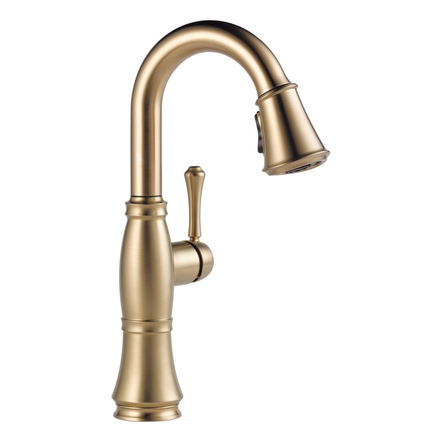 Delta Cassidy Pull-Down Bar/Prep Faucet with Magnetic Docking Spray Head - Includes Lifetime Warranty