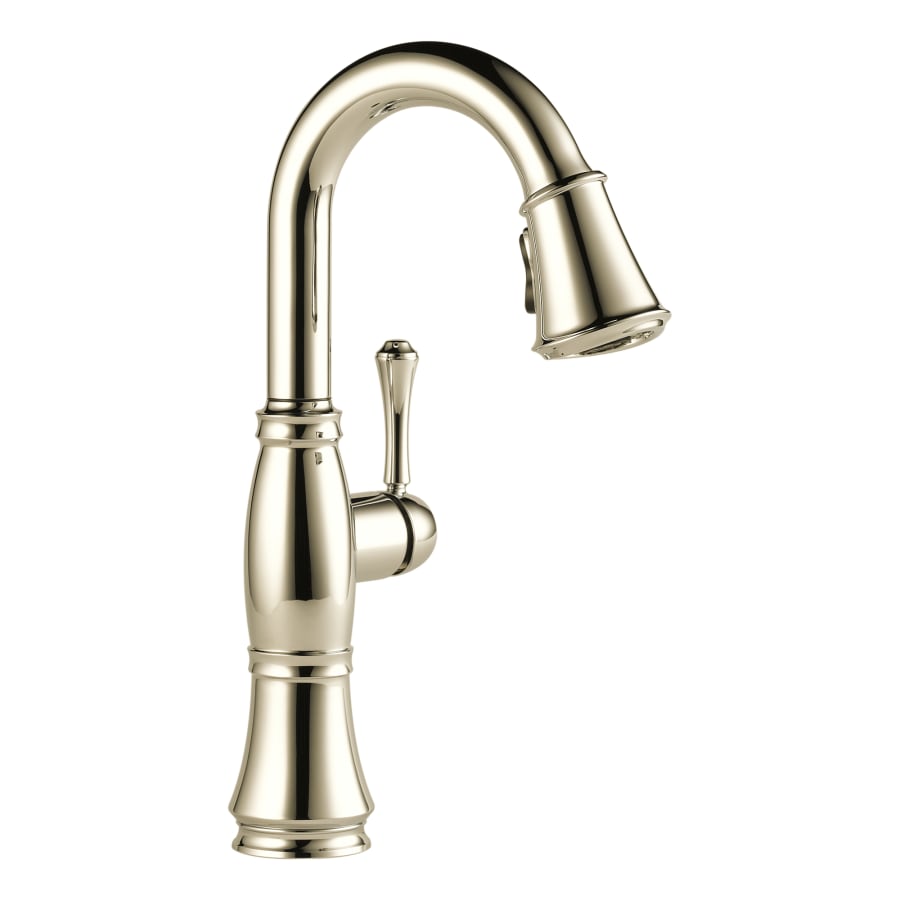 Delta Cassidy Pull-Down Bar/Prep Faucet with Magnetic Docking Spray Head - Includes Lifetime Warranty