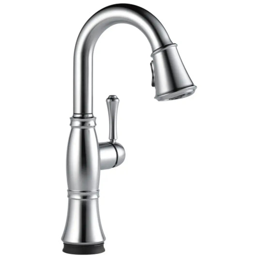 Delta Cassidy Pull-Down Bar/Prep Faucet with On/Off Touch Activation and Magnetic Docking Spray Head