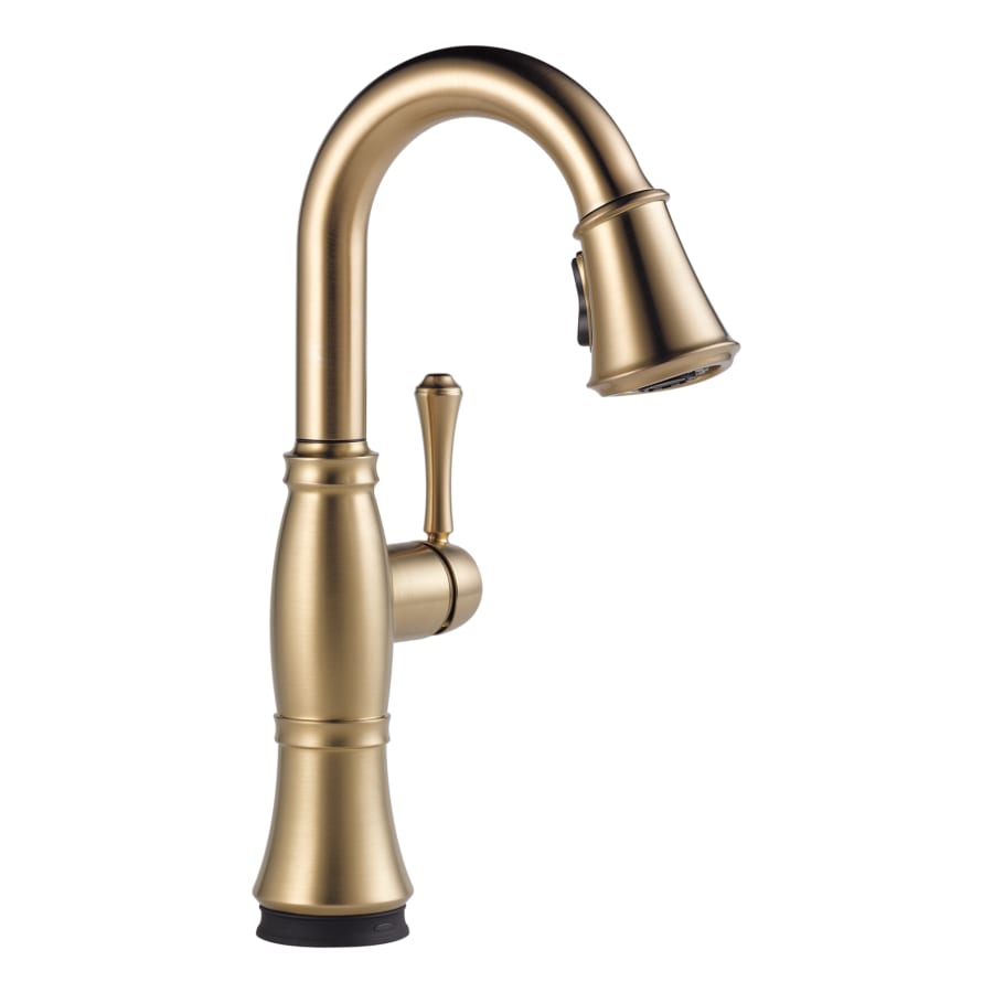 Delta Cassidy Pull-Down Bar/Prep Faucet with On/Off Touch Activation and Magnetic Docking Spray Head