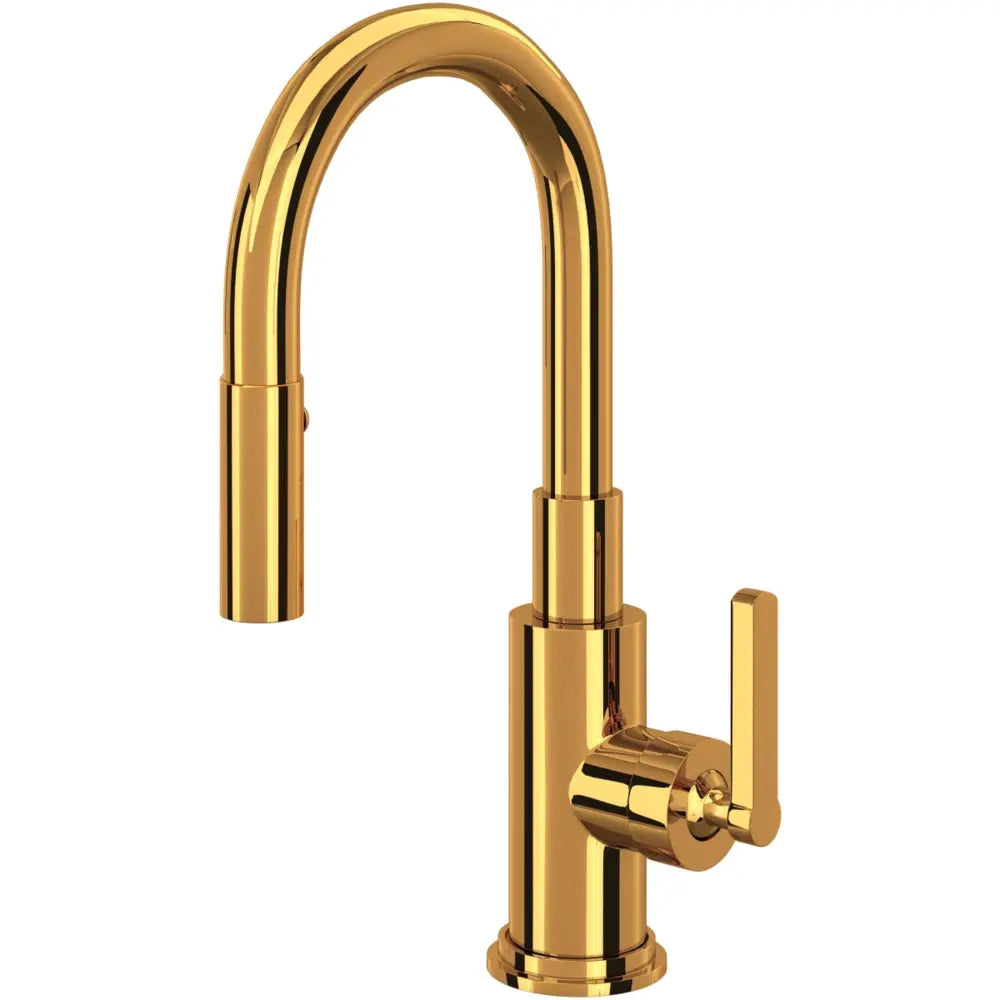 Rohl Lombardia 1.8 GPM Single Hole Pull Down Bar Faucet