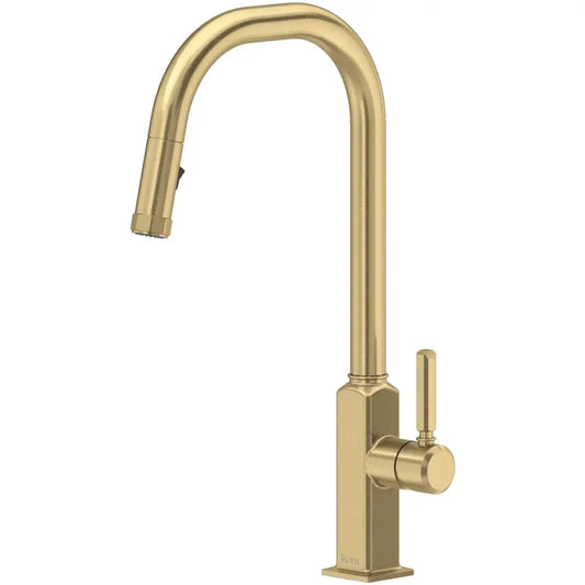 Rohl Apothecary 1.8 GPM Single Hole Pull Down Kitchen Faucet