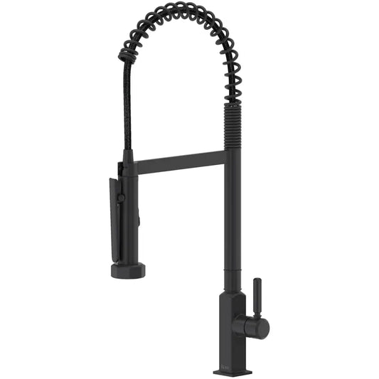 Rohl Apothecary 1.8 GPM Single Hole Pre-Rinse Pull Down Kitchen Faucet