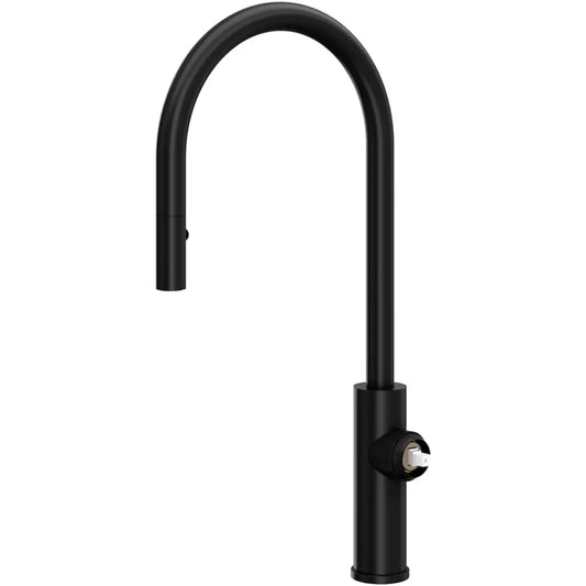 Rohl Eclissi 1.75 GPM Single Hole Pull Down Kitchen Faucet